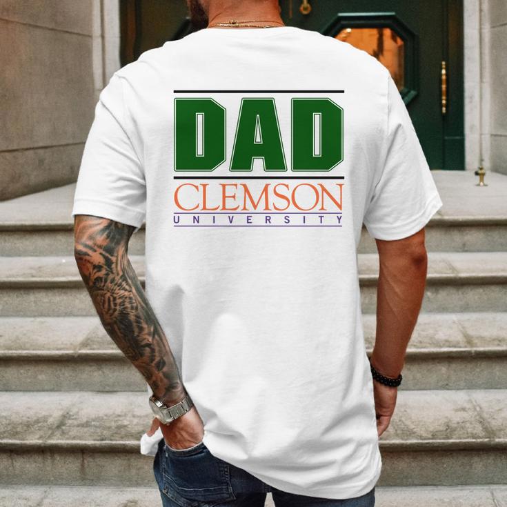 Clemson University Proud Dad Parents Day 2020 Mens Back Print T-shirt Gifts for Men