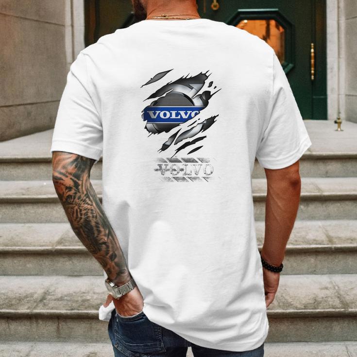 Cn Volvo Mens Back Print T-shirt Gifts for Men