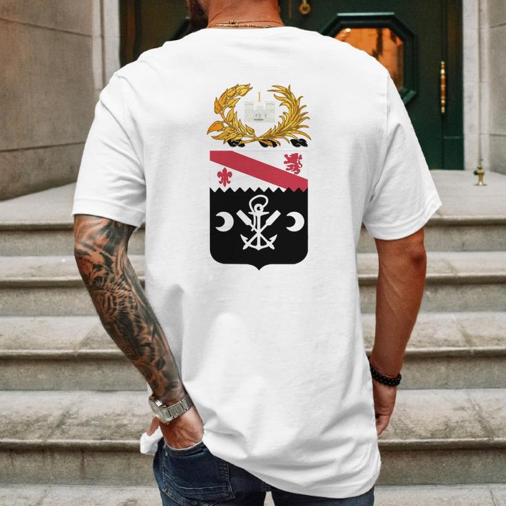 Coa - 1St Engineer Battalion Wo Txt Mens Back Print T-shirt Gifts for Men