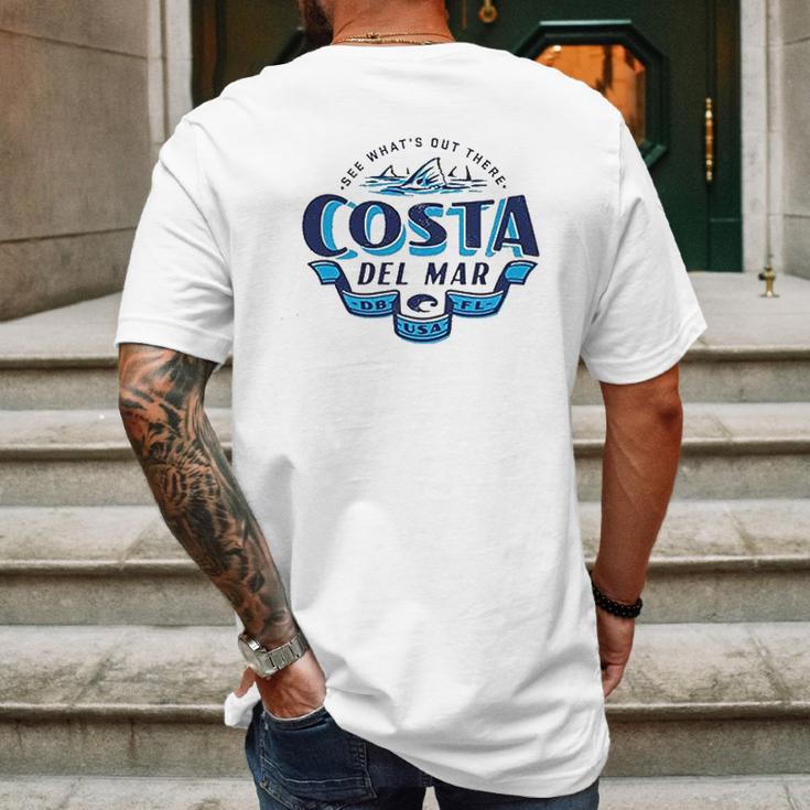 Costa Del Mar Mens Duval Short Sleeve Mens Back Print T-shirt Gifts for Men