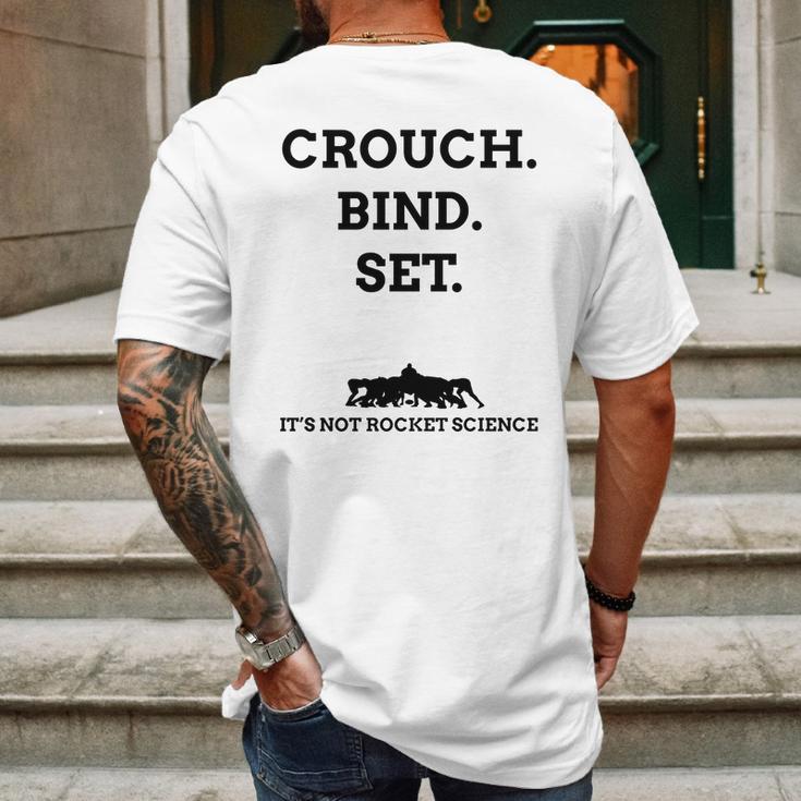 Crouch Bind Set Mens Back Print T-shirt Gifts for Men