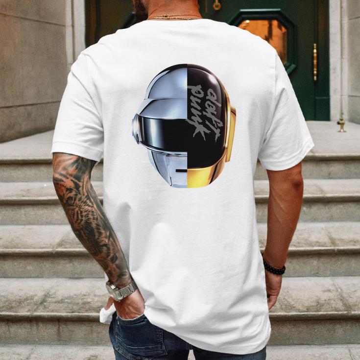 Daft Punk Robot Mens Back Print T-shirt Gifts for Men