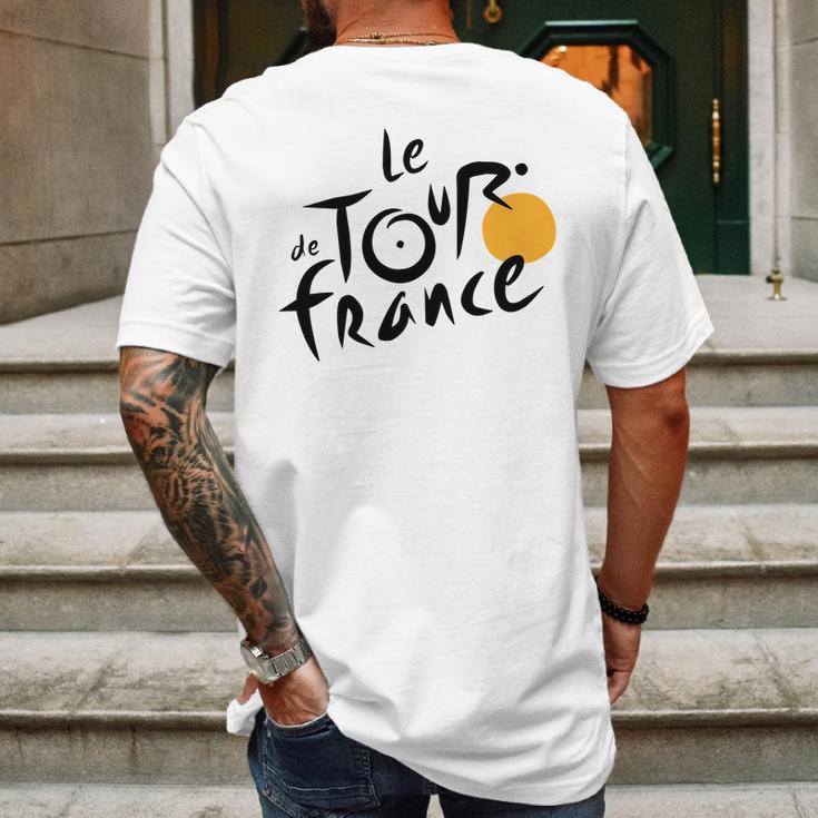 De France Mens Back Print T-shirt Gifts for Men