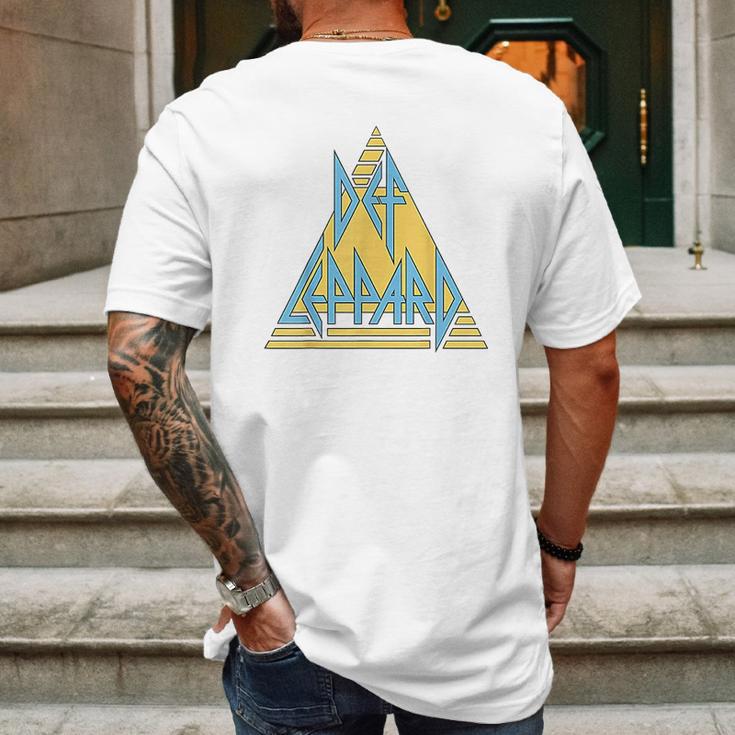 Def Leppard Pastel Mens Back Print T-shirt Gifts for Men