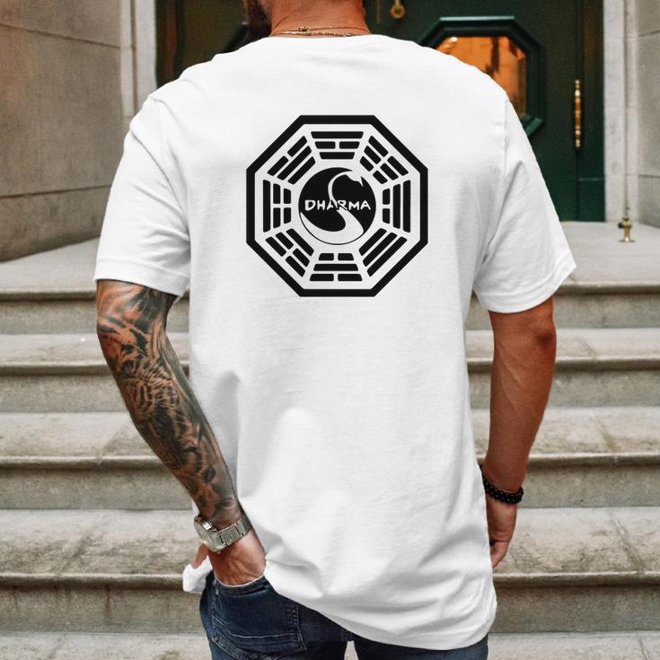 The Dharma Initiative Mens Back Print T-shirt Gifts for Men