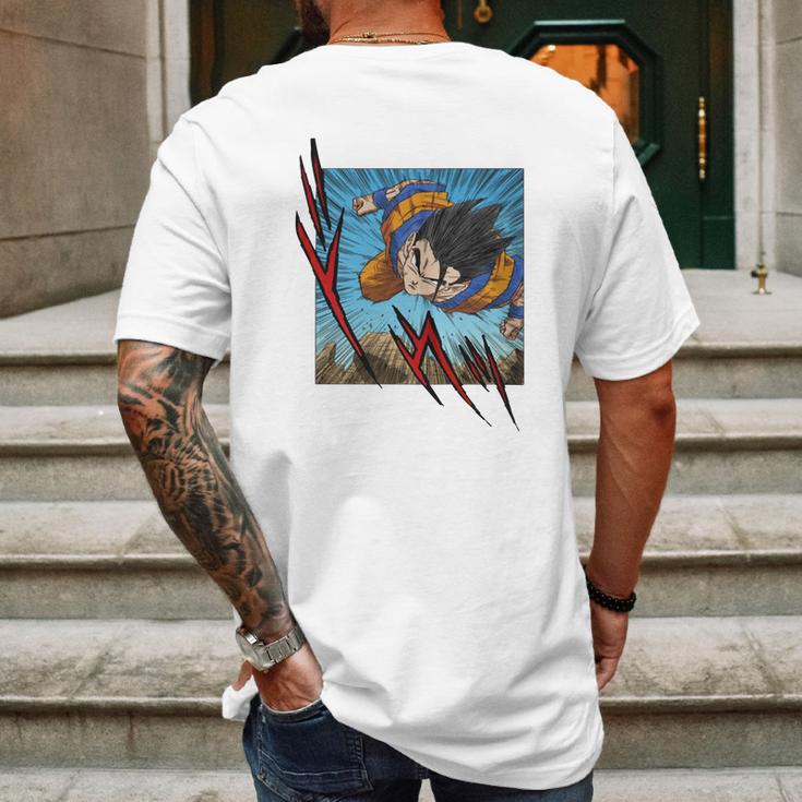 Dragon Ball Z - Ultimate Gohan Manga Mystic Gohan Shirt Mens Back Print T-shirt Gifts for Men