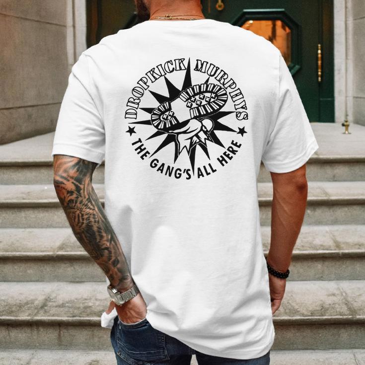 Dropkick Murphys The Gangs All There Black Mens Back Print T-shirt Gifts for Men