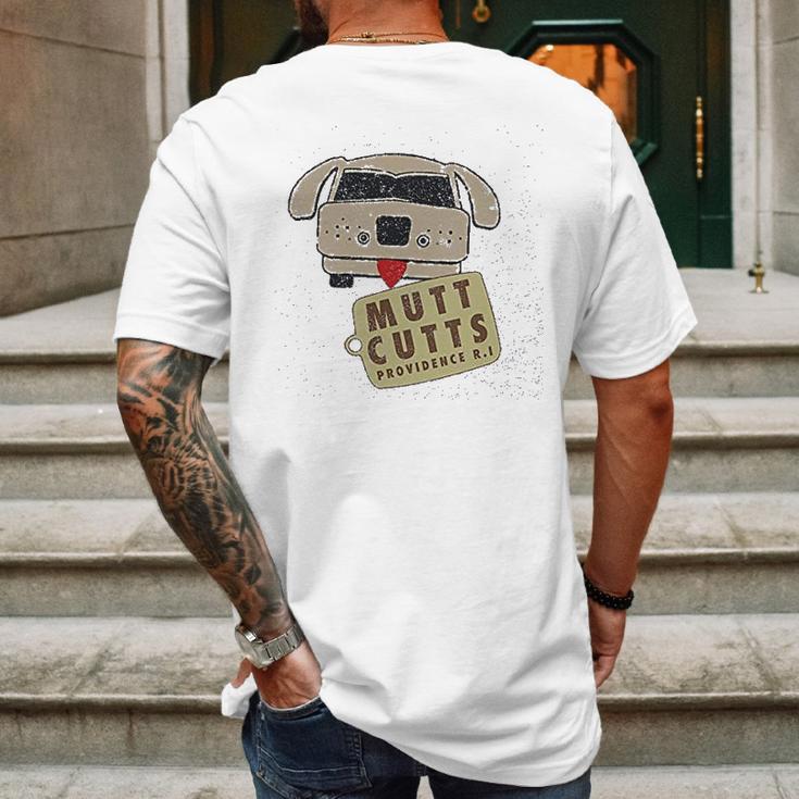 Dumb Mutt Cutts Van Dumber Dog Mens Back Print T-shirt Gifts for Men