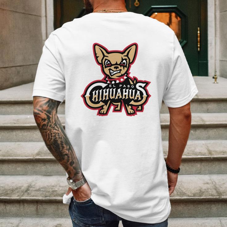 El Paso Chihuahuas Crew Mens Back Print T-shirt Gifts for Men