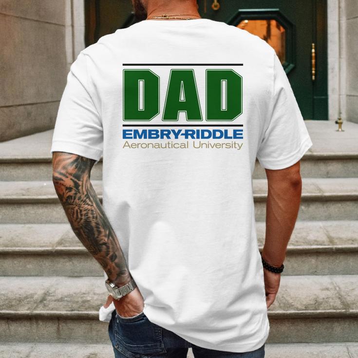 Embryriddle Aeronautical University Proud Dad Parents Day 2020 Mens Back Print T-shirt Gifts for Men