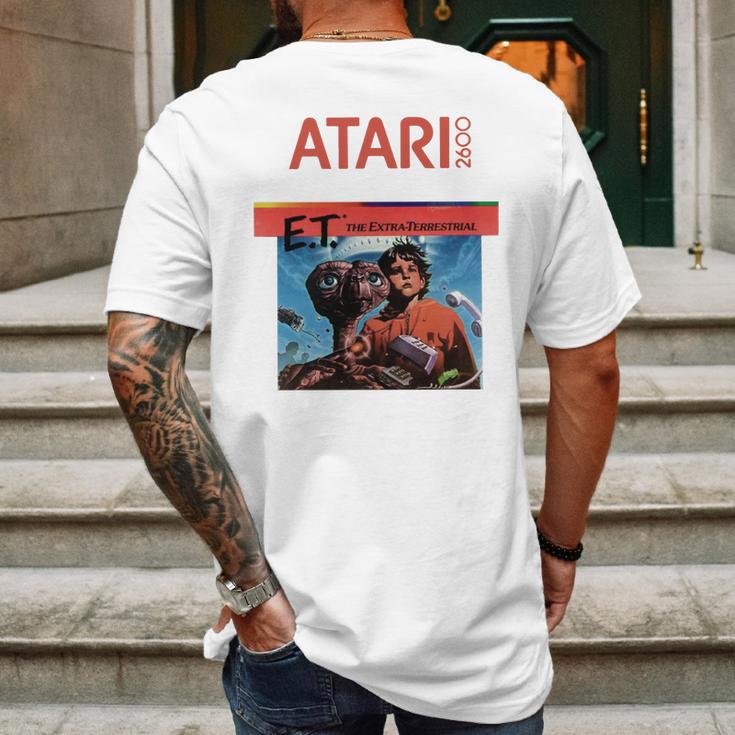 Et The Extra Terrestrial Atari Mens Back Print T-shirt Gifts for Men