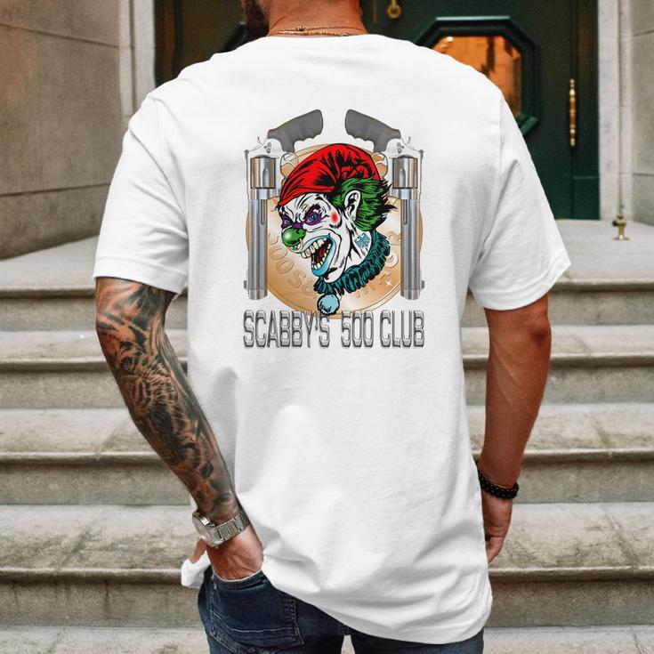 Evil ClownShirt Smith Wesson 500 Mens Back Print T-shirt Gifts for Men