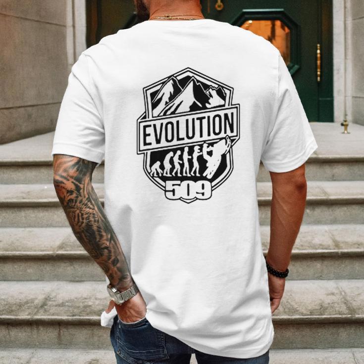 Evolution Of Scooters Braaap Mens Back Print T-shirt Gifts for Men