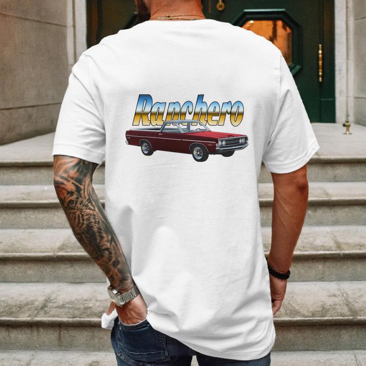 Ford Ranchero Mens Back Print T-shirt Gifts for Men