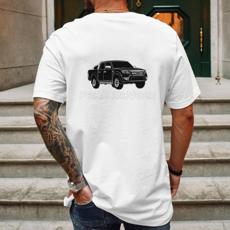 Ford Ranger Mens Back Print T-shirt Gifts for Men