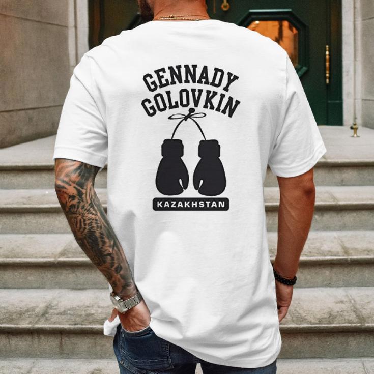 Gennady Golovkin Perfect Gift Mens Back Print T-shirt Gifts for Men