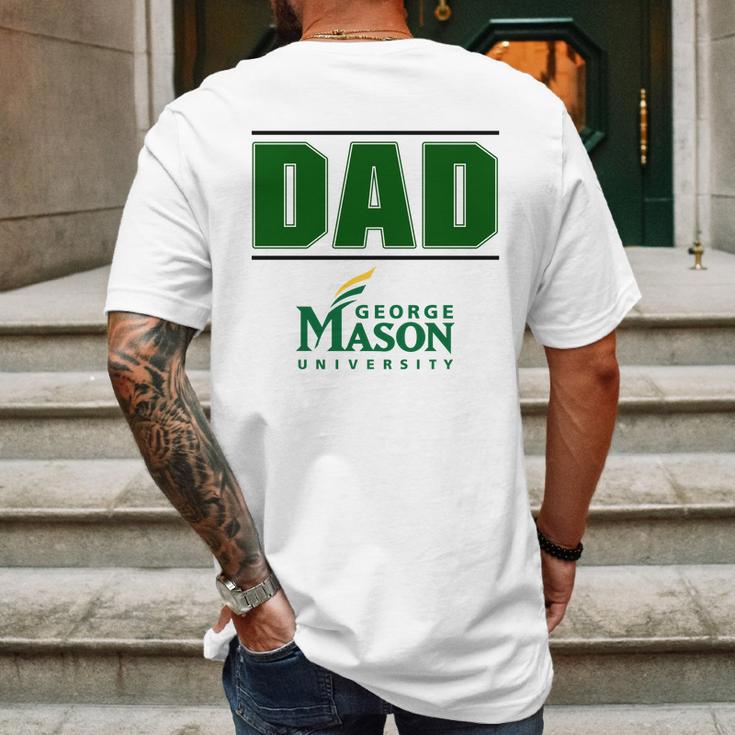 George Mason University Proud Dad Parents Day 2020 Mens Back Print T-shirt Gifts for Men