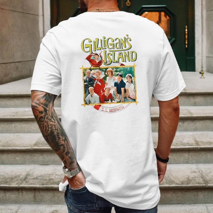 Gilligans Island Mens Back Print T-shirt Gifts for Men