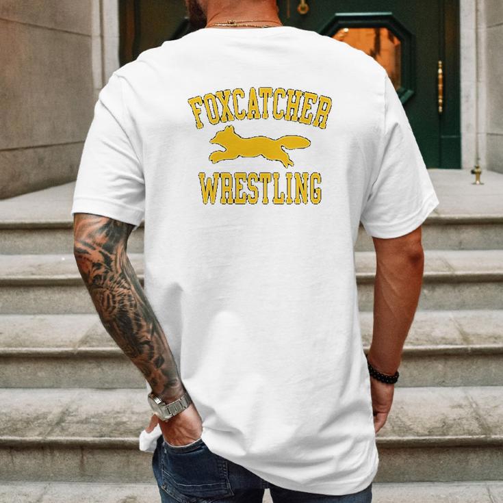 The Goozler Foxcatcher Wrestling Mens Back Print T-shirt Gifts for Men