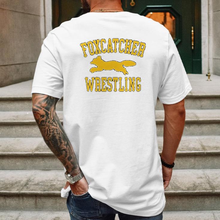 The Goozler Foxcatcher Wrestling - Sport Movie Mens Back Print T-shirt Gifts for Men