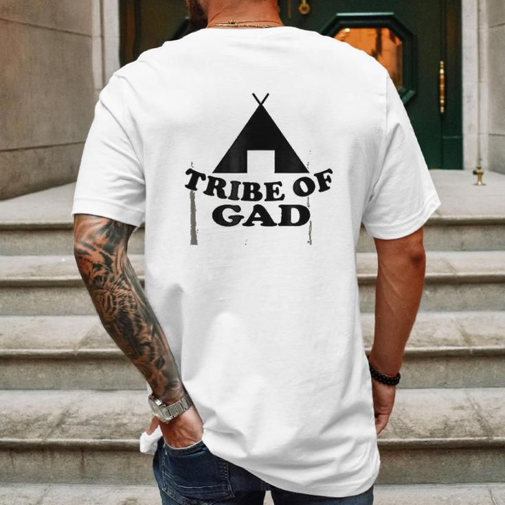 Hebrew Israelite Clothing Tribe Of Gad Booth Mens Back Print T-shirt Gifts for Men