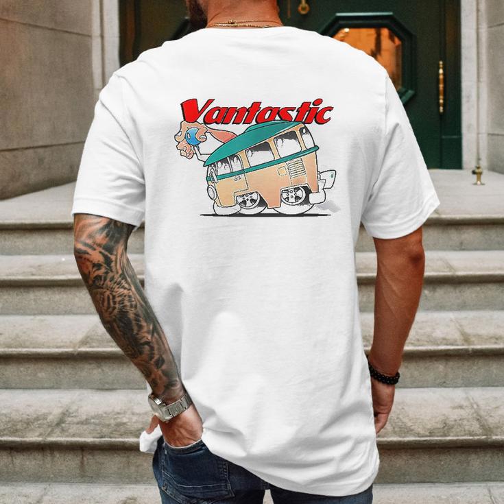 Hot Rod Drag Nut Vantastic Gasser Mens Back Print T-shirt Gifts for Men