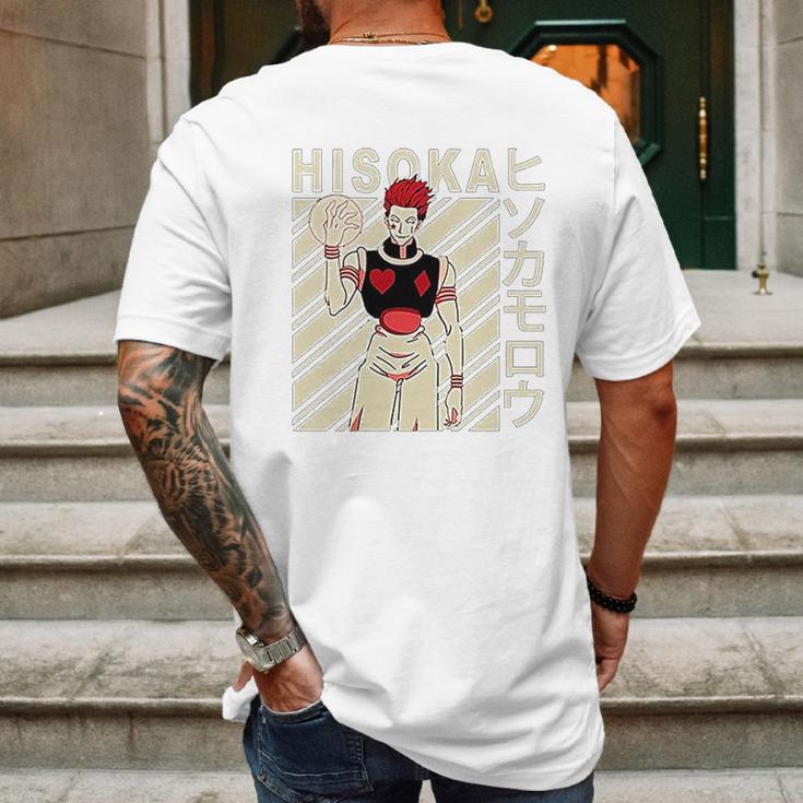 Hunter X Hunter Hisoka Mens Back Print T-shirt Gifts for Men