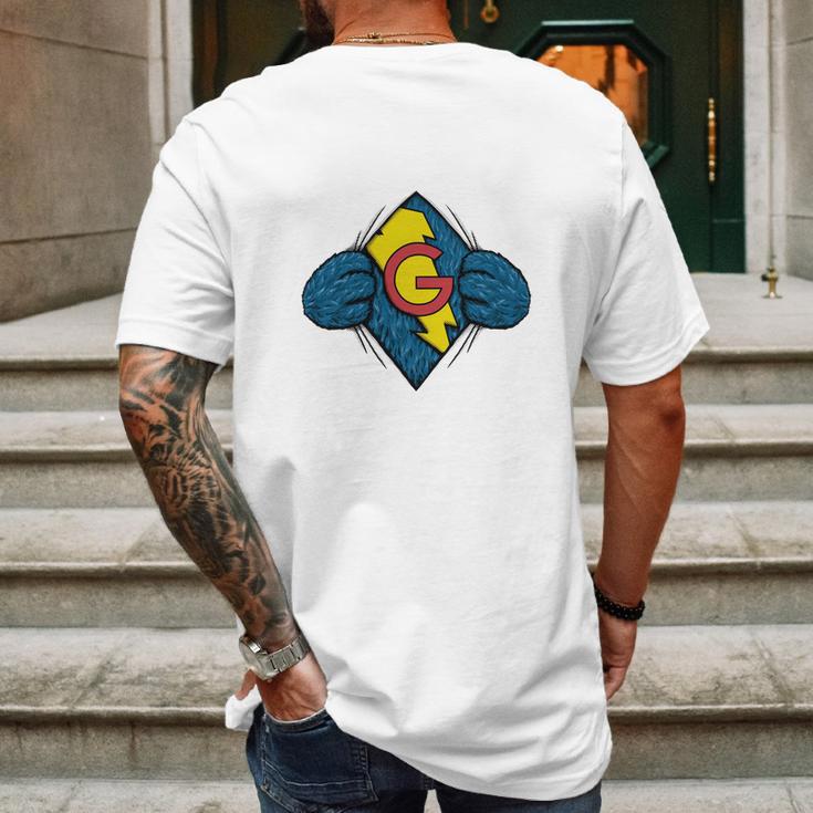 IÂ´M Super Grover T-Shirt Mens Back Print T-shirt Gifts for Men