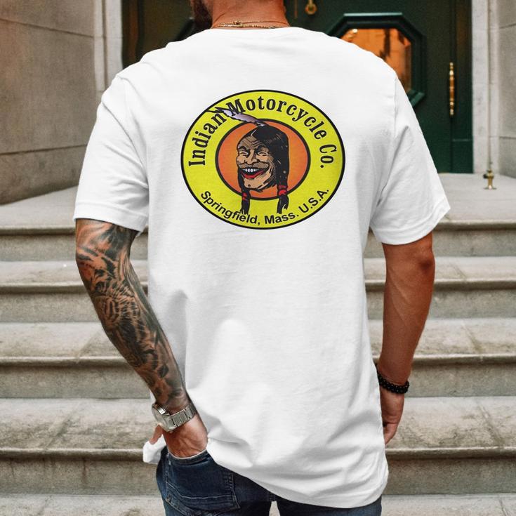 Indian Motorcycles Laughing Mens Back Print T-shirt Gifts for Men