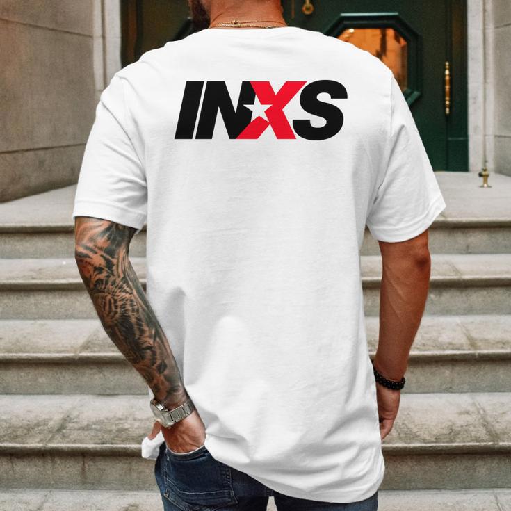 Inxs Band Logo Mens Back Print T-shirt Gifts for Men