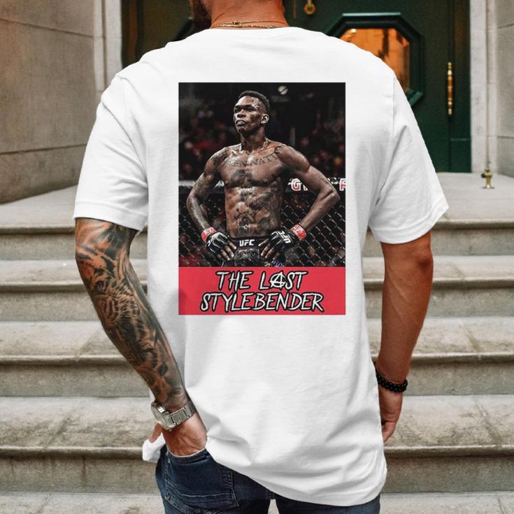 Israel Adesanya The Last Stylebender Cool Mens Back Print T-shirt Gifts for Men