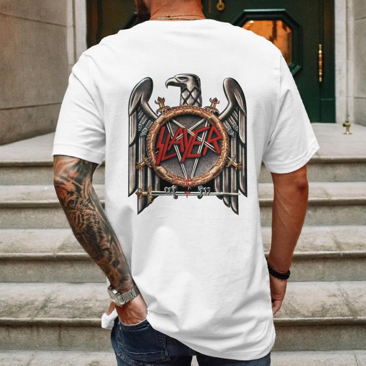 Jeff Hanneman Slayer Mens Back Print T-shirt Gifts for Men