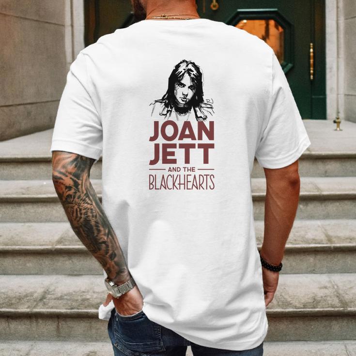 Joan Jett And The Blackhearts Tshirt Mens Back Print T-shirt Gifts for Men