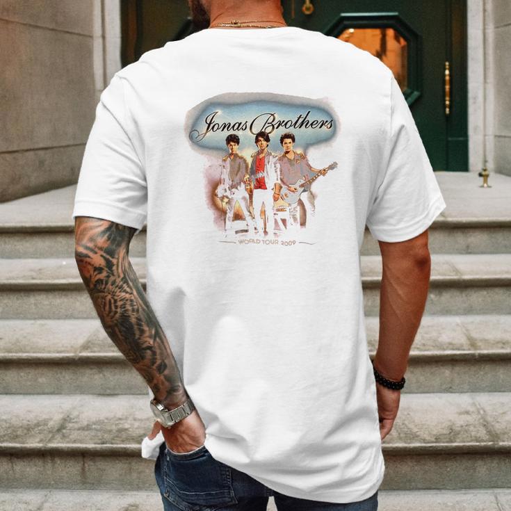 Jonas Brothers World Tour 2019 Mens Back Print T-shirt Gifts for Men