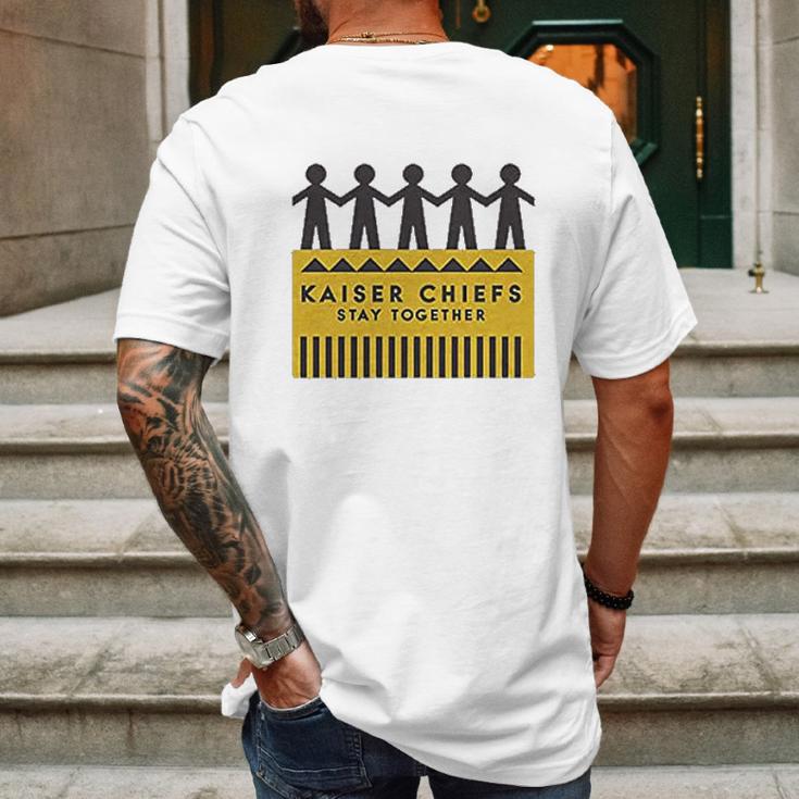 Kaiser Chiefs Paper Dolls Band Logo Mens Back Print T-shirt Gifts for Men