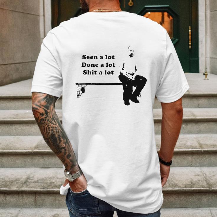 Karl Pilkington An Idiot Abroad Mens Back Print T-shirt Gifts for Men