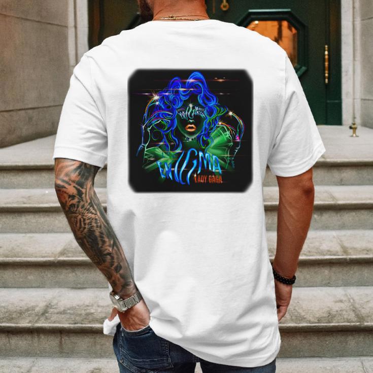 Lady Gaga Enigma Tour Mens Back Print T-shirt Gifts for Men