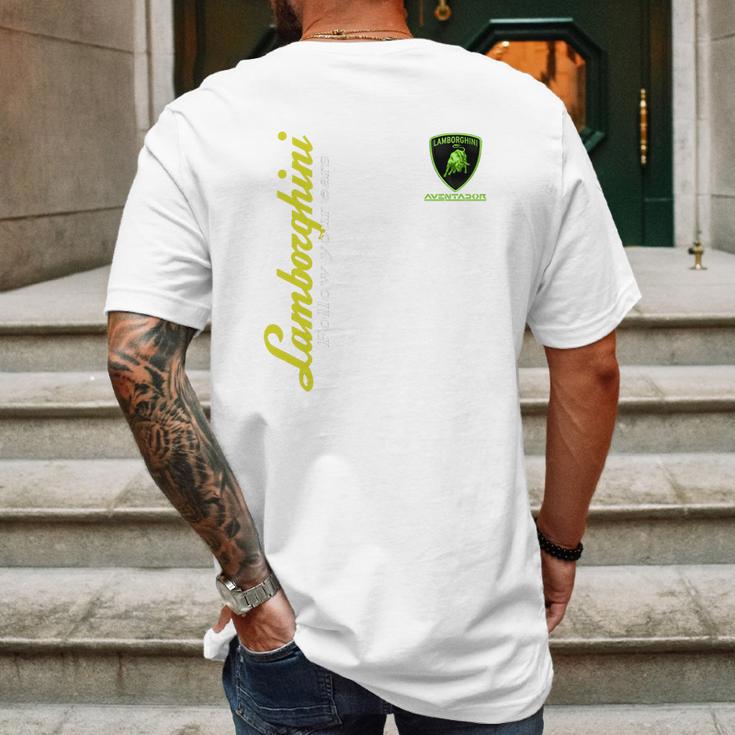 Lamborghini Follow Your Ears Mens Back Print T-shirt Gifts for Men