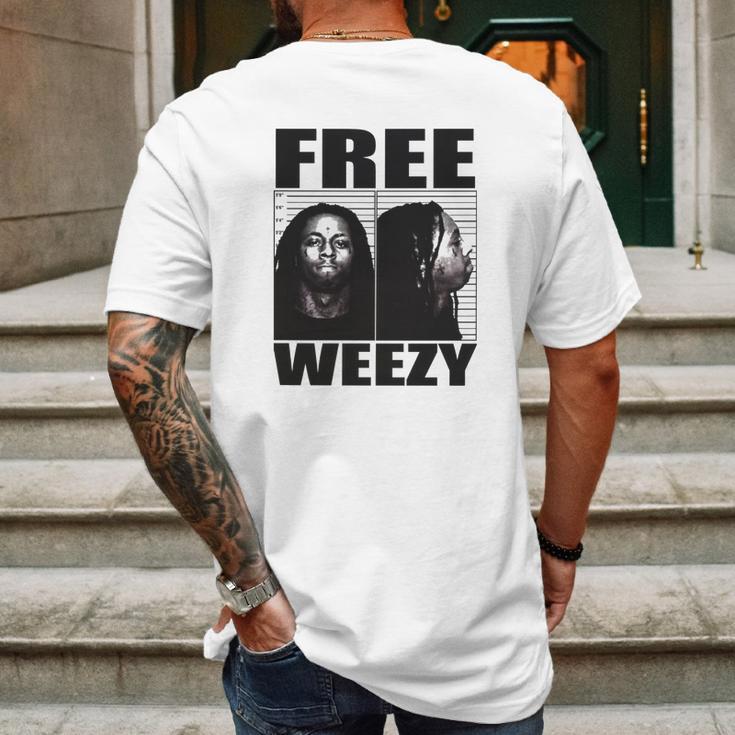 Lil Vayne Free Weezy Mens Back Print T-shirt Gifts for Men