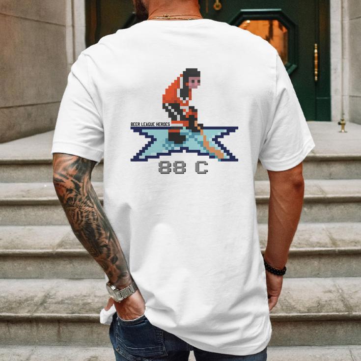 Lindros Tshirts Mens Back Print T-shirt Gifts for Men