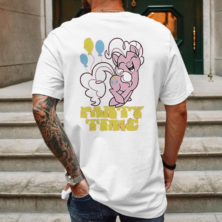 My Little Pony Party Time Mens Back Print T-shirt Gifts for Men