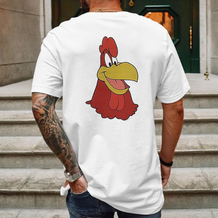 Looney Tunes Character Face Mens Back Print T-shirt Gifts for Men