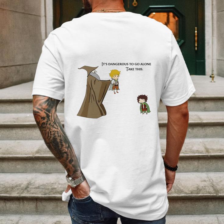 Lord Of RingsShirt Mens Back Print T-shirt Gifts for Men