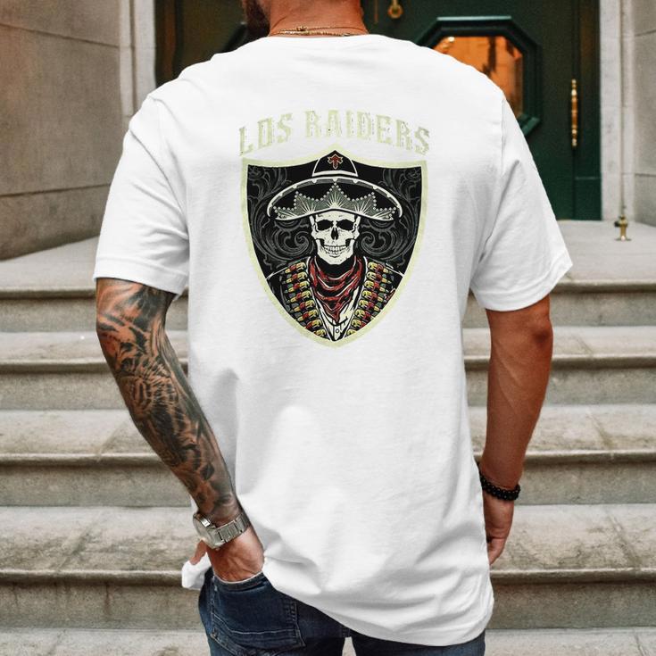 Los Raider Tshirt Mens Back Print T-shirt Gifts for Men