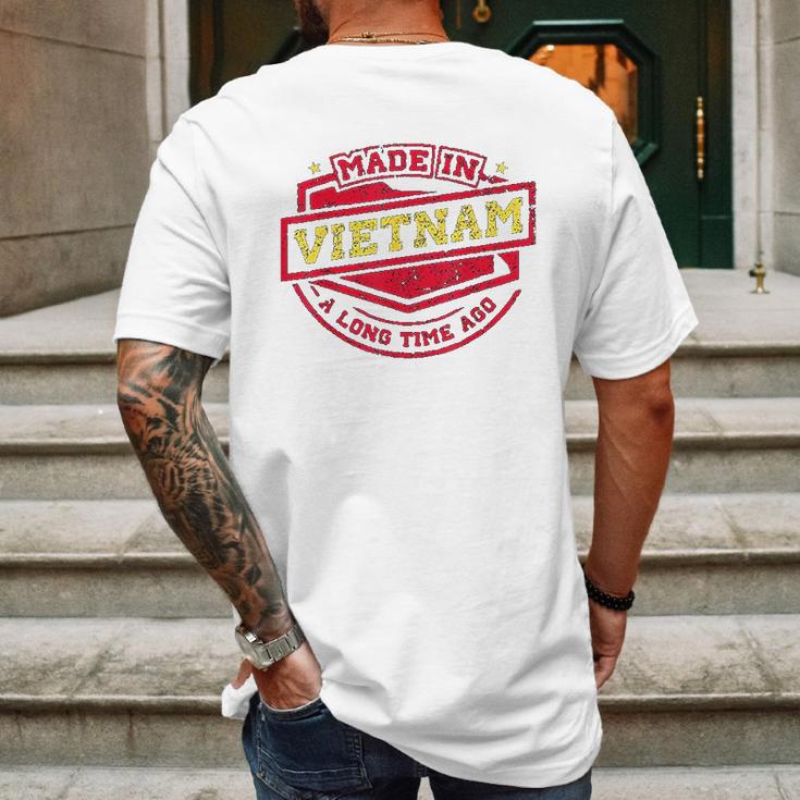 Made In Vietnam A Long Time Ago Mens Back Print T-shirt Gifts for Men