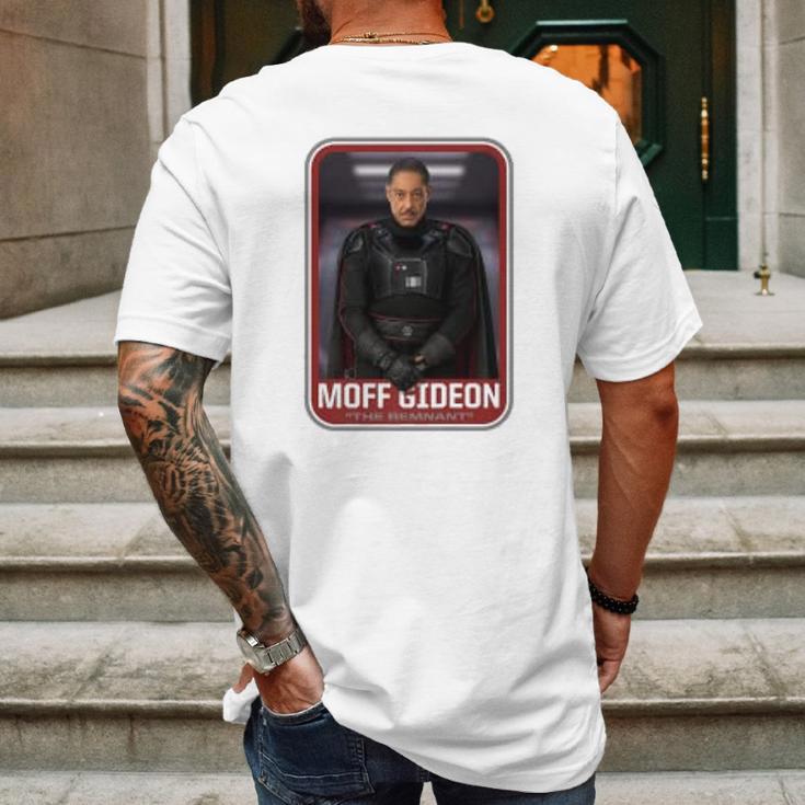 The Mandalorian The Remnant Moff Gideon Mens Back Print T-shirt Gifts for Men