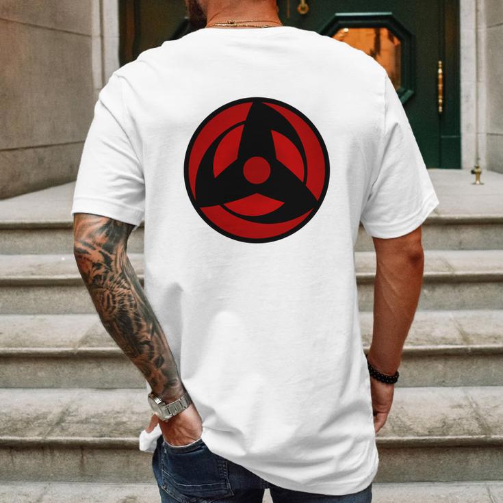 Mangekyou Sharingan Kakashi Mens Back Print T-shirt Gifts for Men