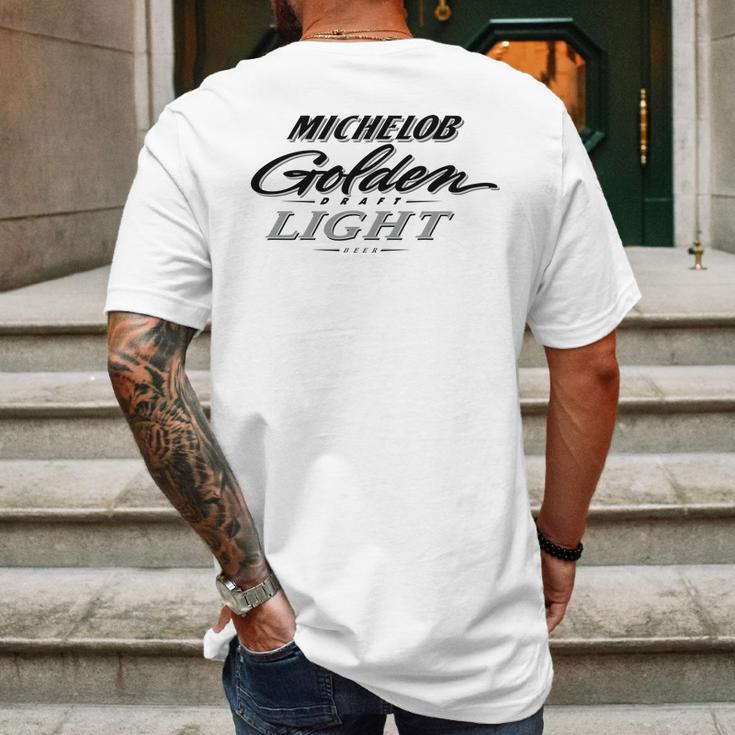 Michelob Golden Light Mens Back Print T-shirt Gifts for Men