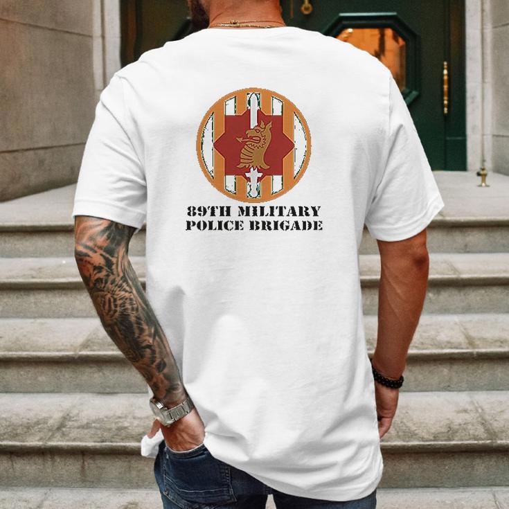 Military Police Brigade Mens Back Print T-shirt Gifts for Men