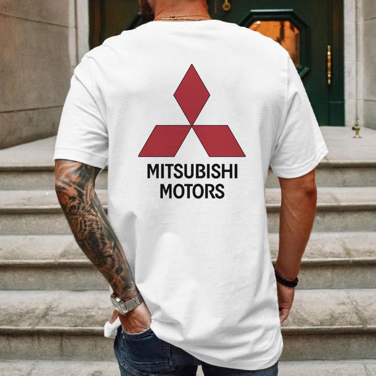 Mitsubishi Motors Mens Back Print T-shirt Gifts for Men